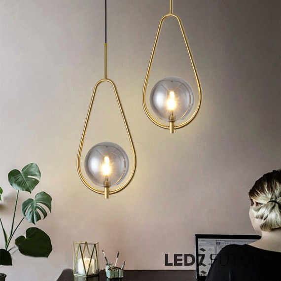 Loft Industry Modern - Brass Loop